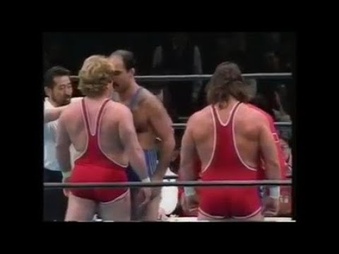 Видео: СССР против США   USA vs USSR . Njpw 1989