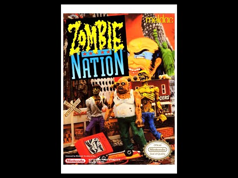 Видео: Zombie Nation Abarenbou Tengu / Раса Зомби HARD NO DAMAGE (Dendy, Nes, 8 bit)