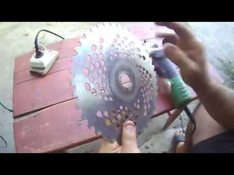 Видео: КАК ЗАТОЧИТЬ ПОБЕДИТОВЫЙ ДИСК  на бензотриммер