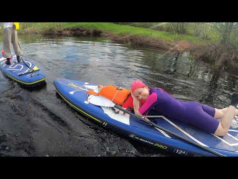 Видео: SUP прогулка по реке Нерская