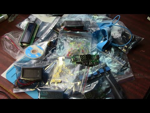 Видео: Пакет плат и деталей из Китая