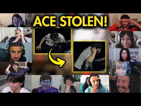 Видео: Реакция стримеров Valorant на то, что GEN T3xture вышел из себя после кражи его туза – PRX против...