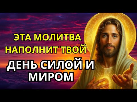 Видео: Молитва, которая окружает тебя Божьим щитом с утра