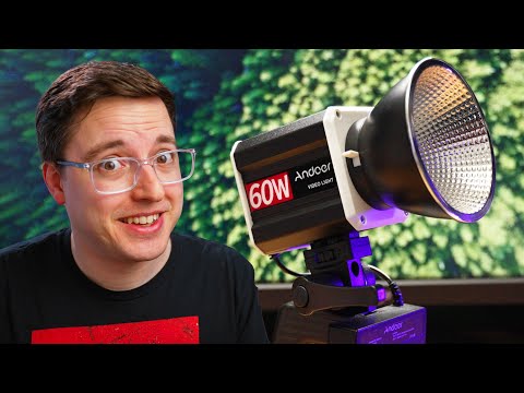 Видео: Лучший бюджетный видеосвет для кинопроизводства — обзор Andoer 60w