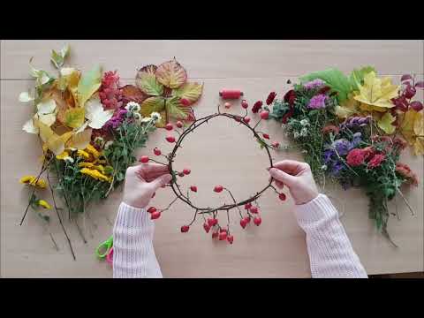 Видео: @larysastepanets5091 Конструювання. Тема. Віночок для Осені. Старша група