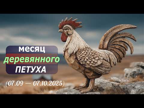 Видео: Петух — это металл или дерево? Прогноз по Ба Цзы, Ци Мень и Феншуй на сентябрь — 2025