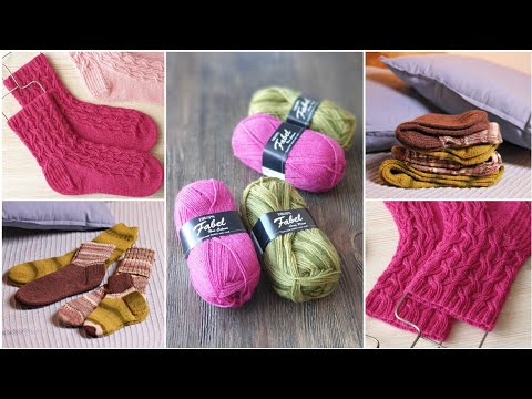 Видео: Обзор пряжи Drops Fabel