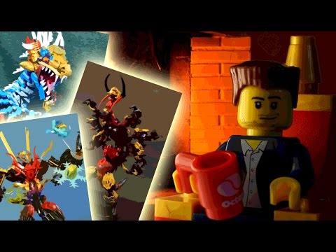 Видео: Посиделки с АВ #15: Обзор самоделок с конкурса Лего Бионикл "The Makuta Challenge"