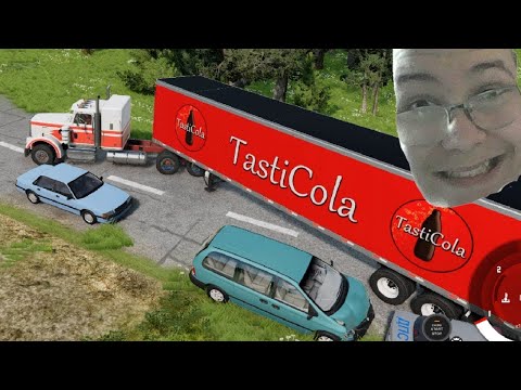 Видео: ПЕРЕВОЗИМ ВКУСНО КОЛУ В BEAMNG DRIVE