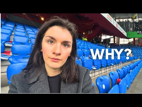 Видео: Футбольный стадион, на который не пускают людей
