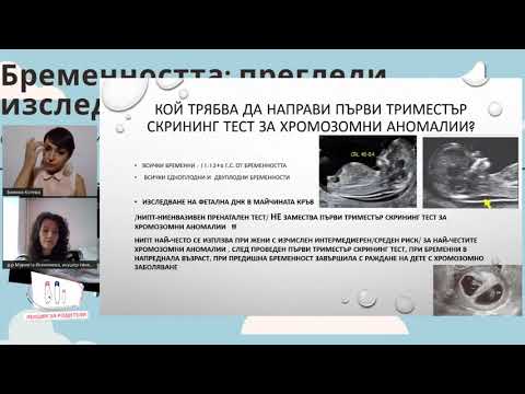 Видео: Бременността - прегледи, изследвания, хранене