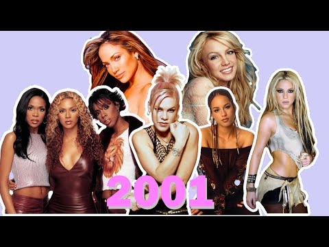Видео: 2001 в музыке: Прорыв Шакиры, смена звучания Пинк и перевоплощение Бритни