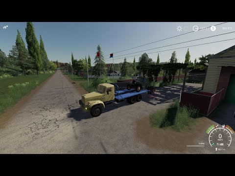 Видео: Отвёз старую полуторку в ремонт. Farming simulator 19.