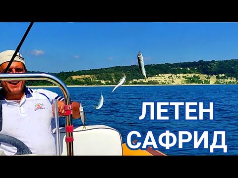 Видео: МОРСКИ РИБОЛОВ НА ЛЕТЕН САФРИД ОТ ЛОДКА С ЧЕПАРЕ БЛИЗО ДО КАМЧИЯ! ТИХО ВРЕМЕ И МНОГО РИБА! СУПЕР КЕФ