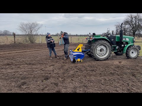 Видео: Засіваємо проблемні ділянки для випасу! Фреза ДТЗ 1.6 ФН в роботі!