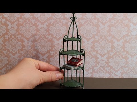 Видео: Стеллаж/Этажерка. Миниатюра