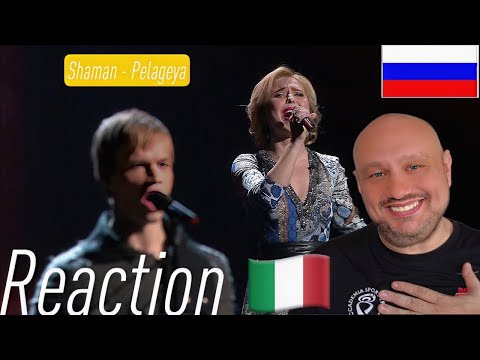 Видео: Пелагея / Ярослав Дронов - Не для меня - Shaman - Pelageya - Reaction Italian