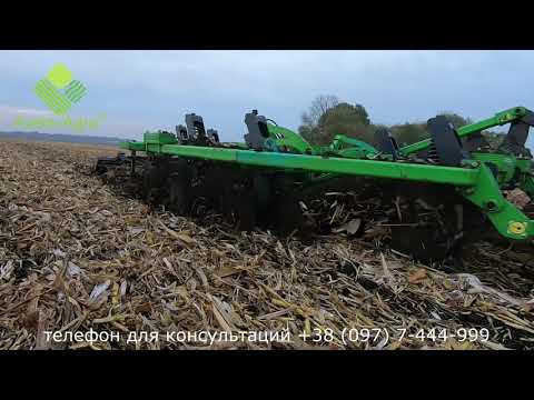 Видео: Робота Verti-till Green Wave 3.9 м. Case-310 та МТЗ-892 / Vertical tillage 3.9 m with tractor 89 hp