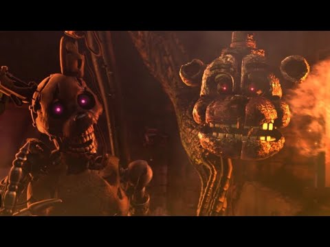 Видео: Последнее видео прохождение Афтон?Бёрнтрап? Нет, это ИМИТАТОР! •Fnaf 9 security breach•