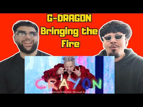 Видео: (G-DRAGON) -CRAYON | РЕАКЦИЯ НА МИРОВОЙ ТУР ВЖИВУЮ