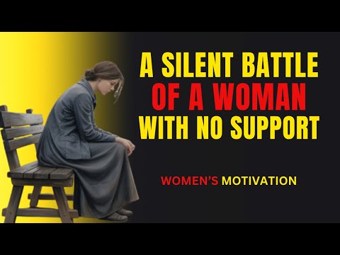 Видео: Молчаливая битва женщины без поддержки | Лучшая мотивационная речь #resilientwomen