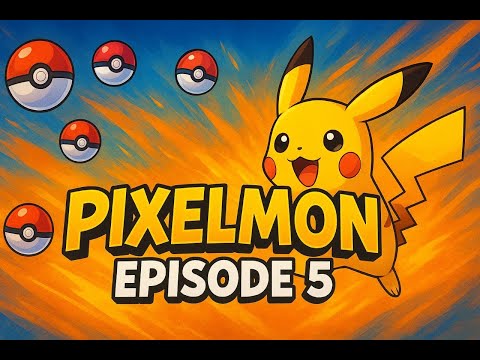 Видео: Pixelmon в майнкрафт . Прохождение . Episode 5 . Первый мой покебол, готов!
