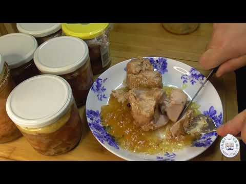 Видео: 106 # Тушонка (Консервы) из свинины - очень быстрое и вкусное мясо в банке - СУБ - Ями Ями