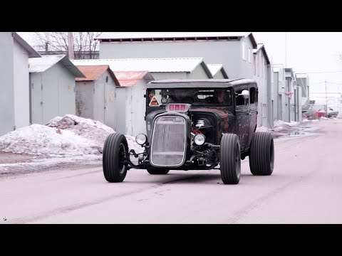 Видео: ХОТРОД на V8 ГОТОВ К ГОНКАМ