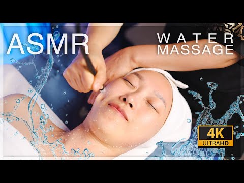 Видео: ASMR / Уход за лицом с наполненным водородом со спящим звуком