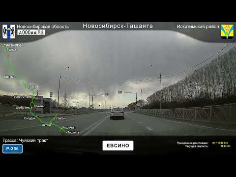 Видео: Новосибирск - Ташанта. Весь Чуйский тракт за 2 часа