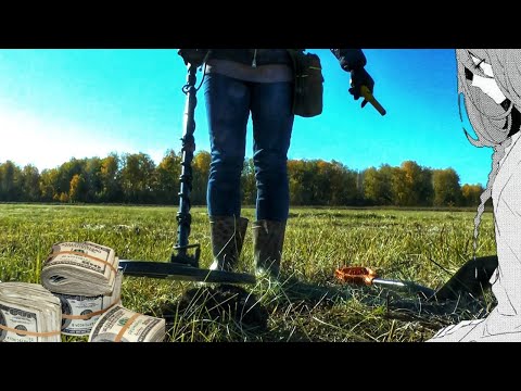 Видео: Ищу клад на огороде - столько находок...