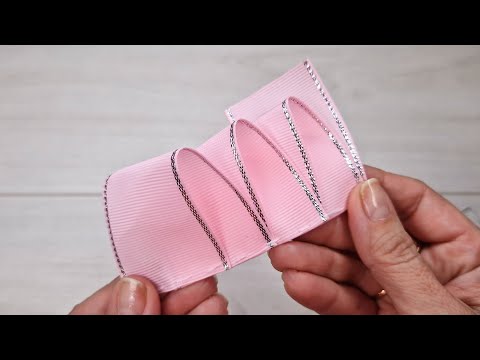 Видео: 5 МИНУТ и ГОТОВО. СМОЖЕТ КАЖДЫЙ сделать такие бантики.