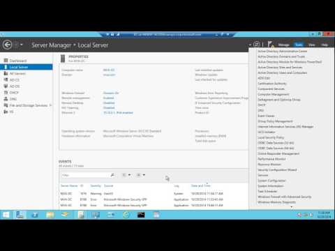 Видео: Основы построения доменной сети Настройка политики паролей