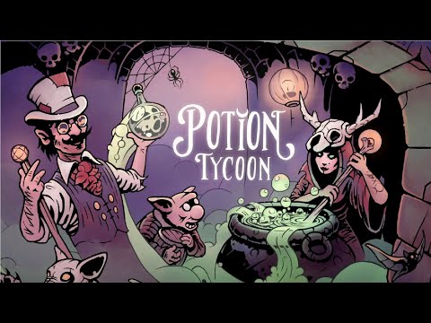 Видео: Potion Tycoon. Часть 1. ДОМ ДРАКОНА ВАРИТ ЗЕЛЬЯ.