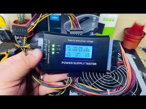 Видео: Тестер Блоків живлення (Power supply tester) ￼ніштячок чи на вітер витрачені 200 грн!!??