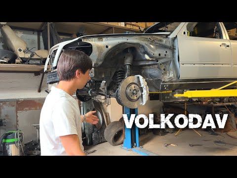 Видео: MERCEDES W124 ВОЛК на 5,5 COMPRESSOR. СКОРО ПЕРВЫЙ ПУСК ДВИГАТЕЛЯ.