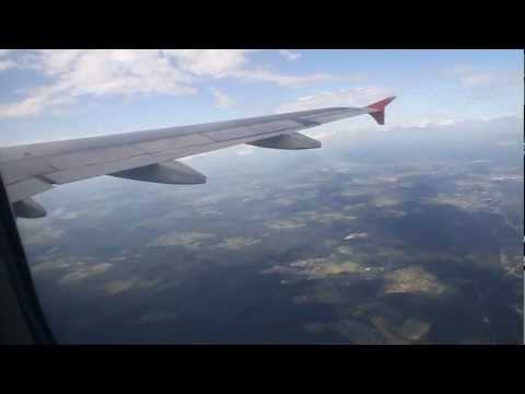 Видео: Взлет из Шереметьево (Москва)