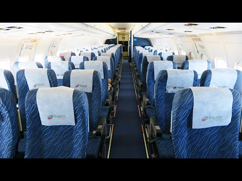 Видео: MD-82 а/к Bulgarian Air Charter | Рейс Цюрих - Варна