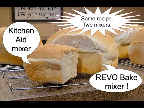 Видео: 20250213 REVOBake Tilt Titan спиральный миксер 7,5 л (РАСПАКОВКА и выпечка хлеба)