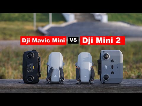 Видео: Dji Mini 2 vs Mavic Mini.  Сравнение.Тест на дальность.