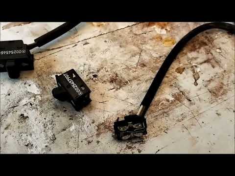 Видео: Джойстик электроколонки мерседес W124 переделка с правого руля + сборка проводки под колонку