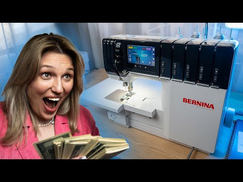 Видео: Коверлок за 500 тысяч рублей! Первые впечатления от Bernina L890