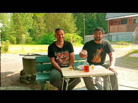 Видео: Миндальный коньяк от Алтайского Винокура. В гостях у подписчика.