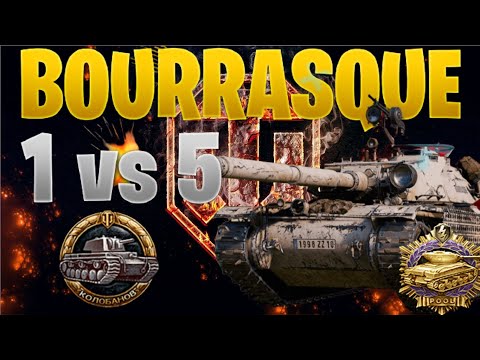 Видео: Bat.-Châtillon Bourrasque - французский шквал огня на полях сражений WOT