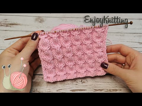 Видео: КРАСИВЫЙ Рельефный узор спицами ЗЕФИРКИ |  How to knit Beautiful air stitch pattern