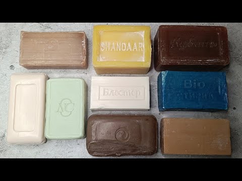 Видео: Soap Cutting🧼ASMR🔪Резка сухого мыла 81