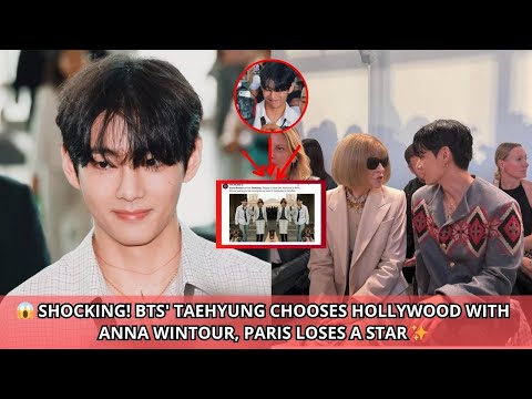 Видео: 🤯 Разоблачено! Тайна отсутствия Тэхёна BTS на Парижской неделе моды 2025‼️