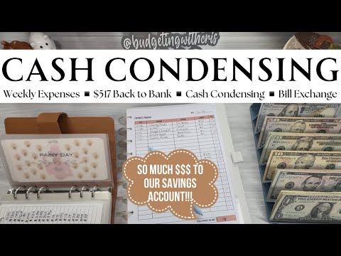 Видео: Конденсация наличных | Деньги на сберегательный счёт | Изъятие наличных | 517 долларов обратно в ...