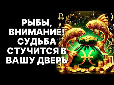 Видео: 🔴РЫБЫ❗ Кармический бумеранг с миллионами УЖЕ ЛЕТИТ!🤑Забытый человек вернет долг, который сотрет ВСЁ❗