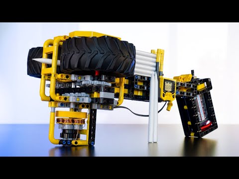 Видео: Смертоносное Lego: создание сверхмощного болт-гана